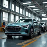 Audi Q8 e-tron Produktion