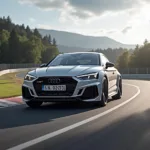 Audi RS-Modell auf dem Nürburgring