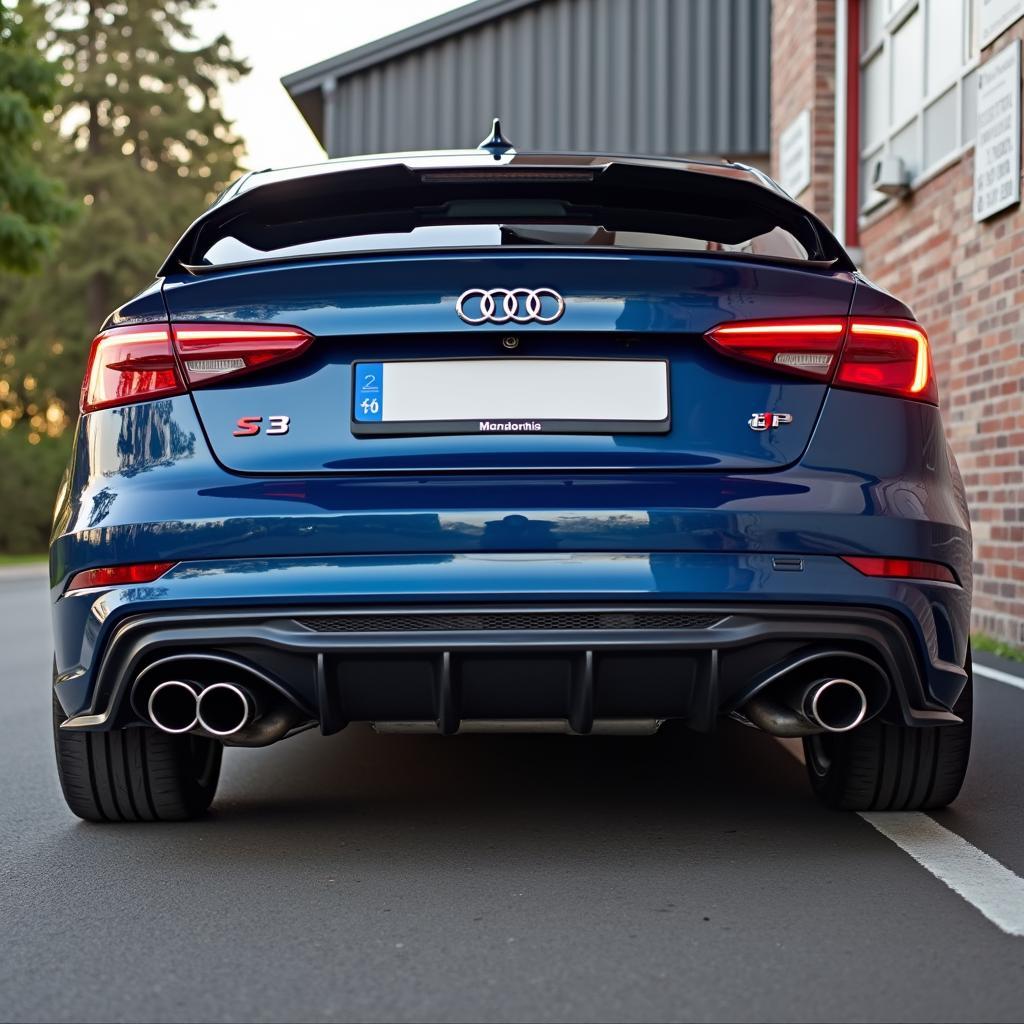 Ligne d'échappement tuning pour Audi S3 8P