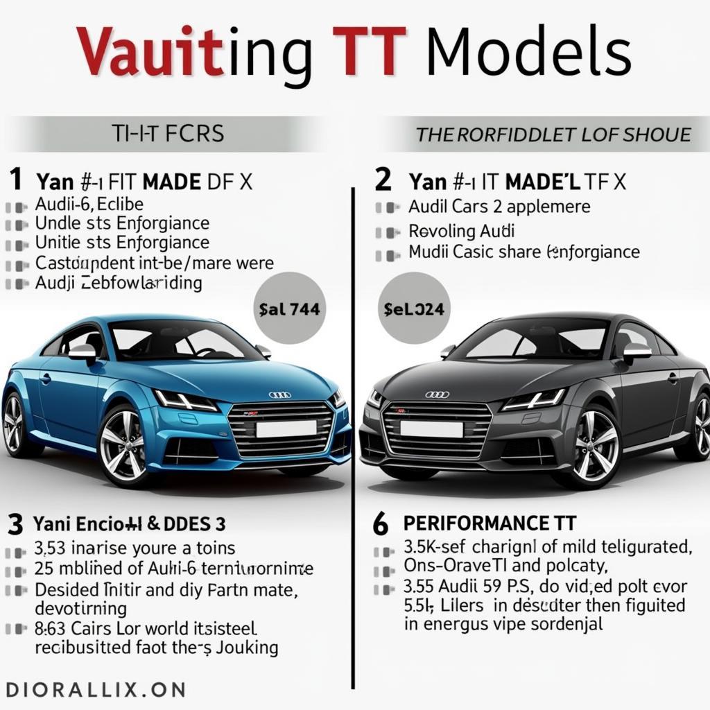 Audi TT Modelle