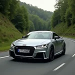 Audi TT RS auf der Straße