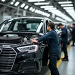 Audi Werksführung: Montage eines Audi A3