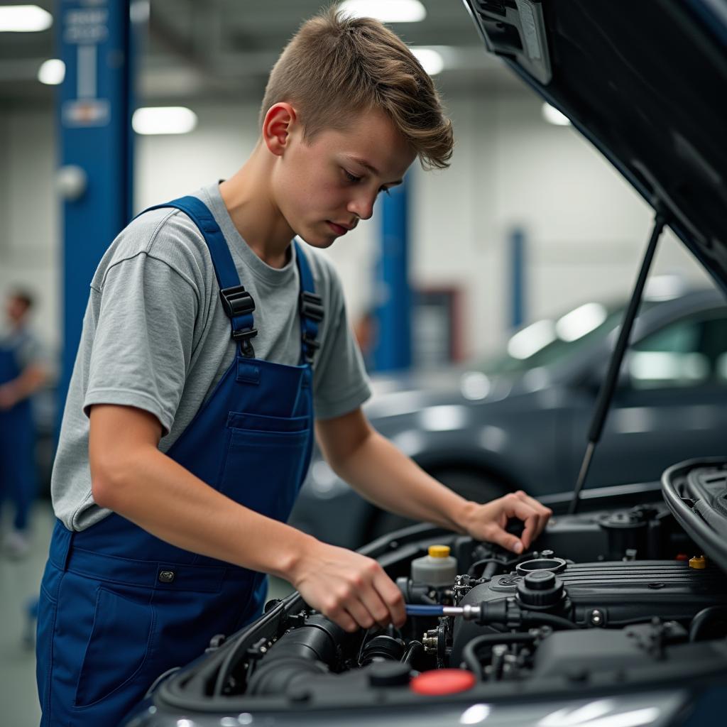 Werkstatt Ausbildung Kfz Mechatroniker