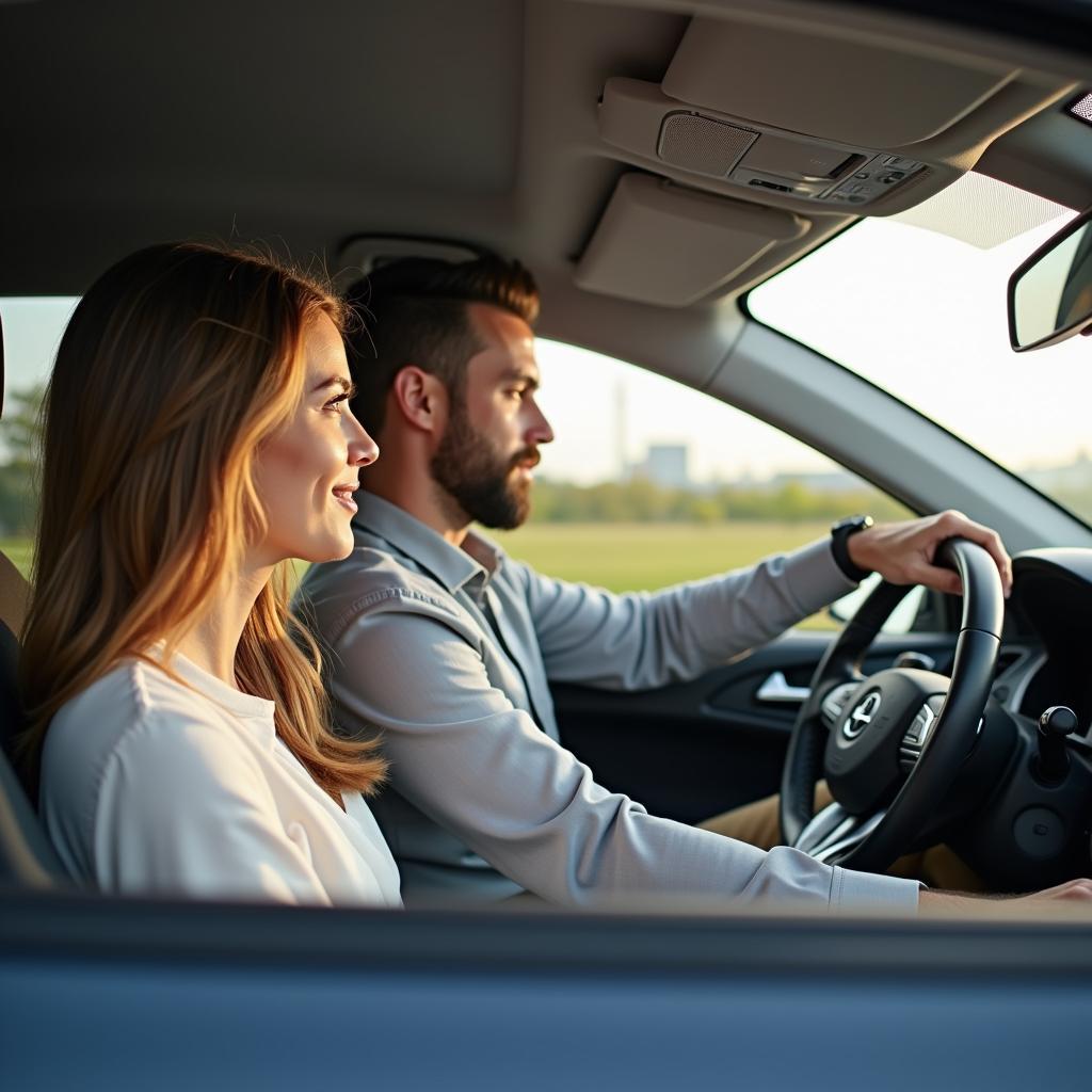 Proefrit bij de aankoop van een tweedehands auto