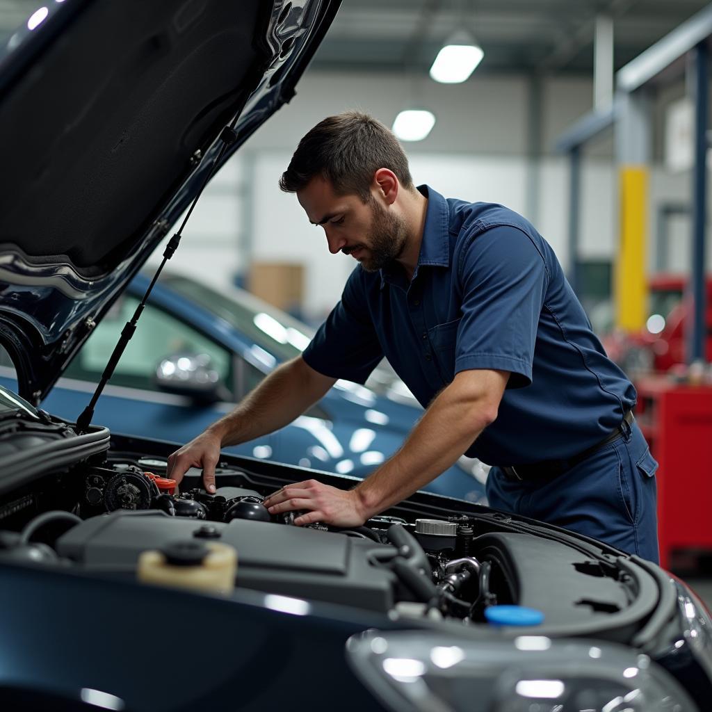 Auto Reparatur Werkstatt