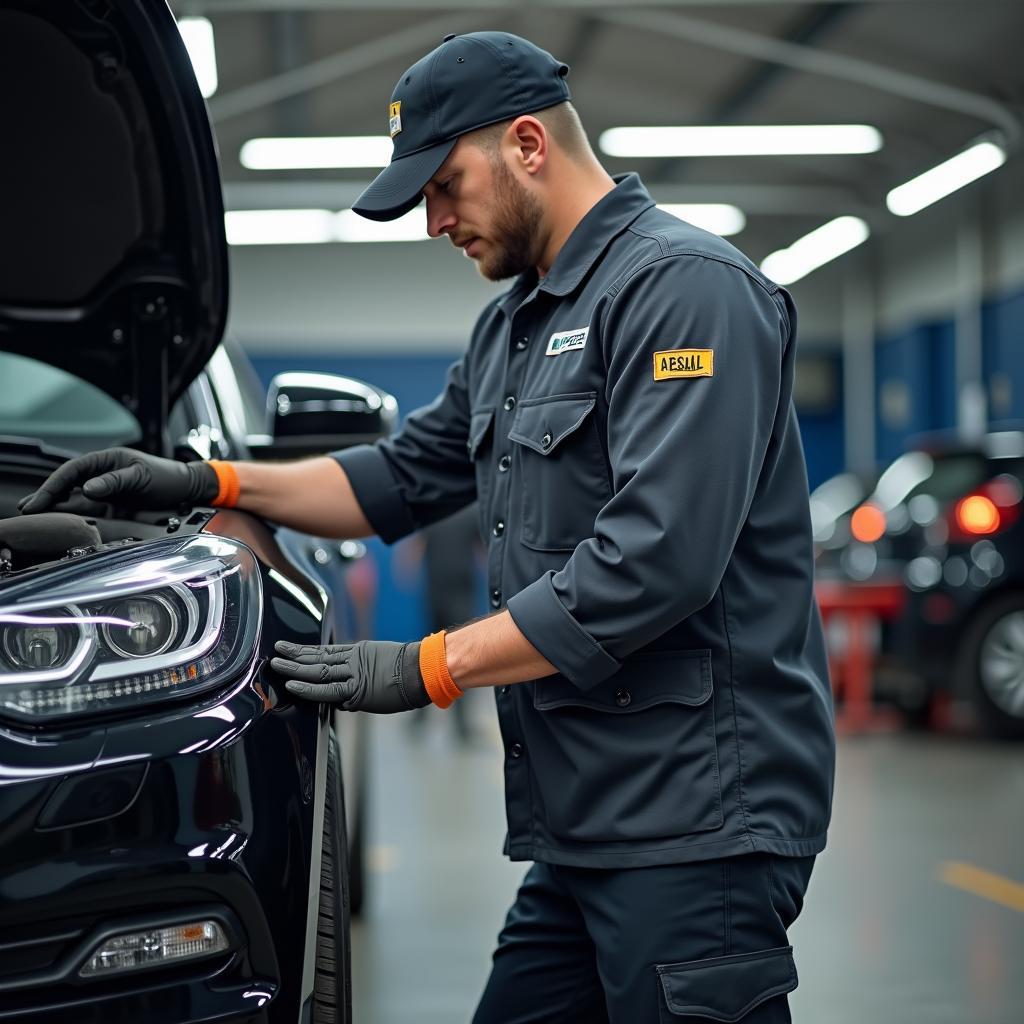 Auto Reparatur Werkstatt