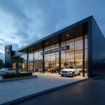 Gebäude des Autohaus Witteler Mercedes