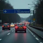 Autopanne auf der A8 München Richtung Stuttgart