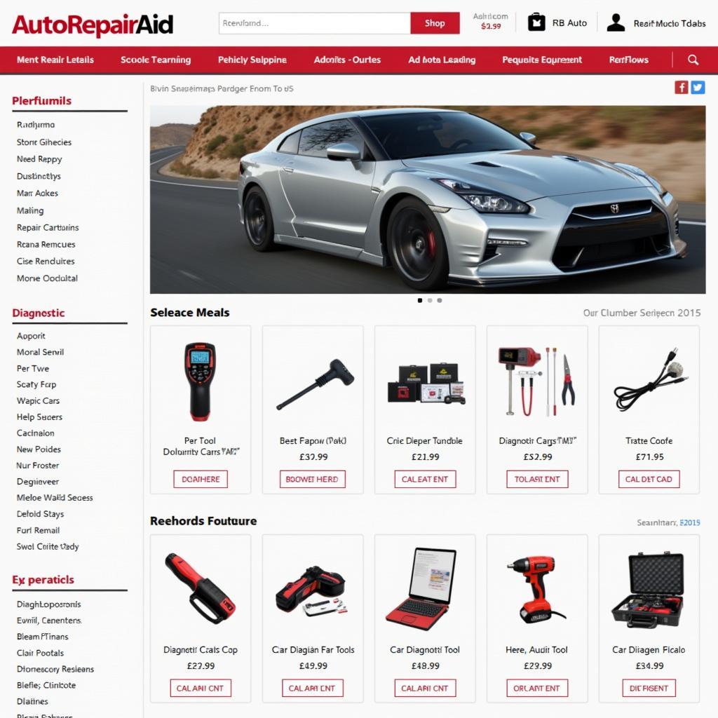 AutoRepairAid Online Shop