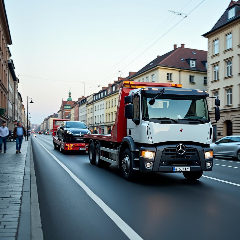 Abschleppwagen in Hamburg