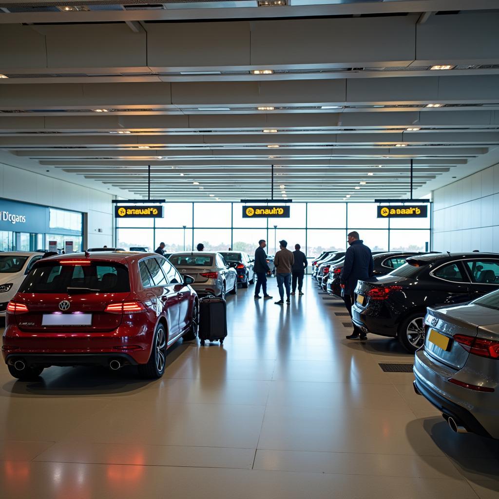 Autovermietung am Flughafen Rom Fiumicino