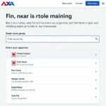 AXA Agentursuche