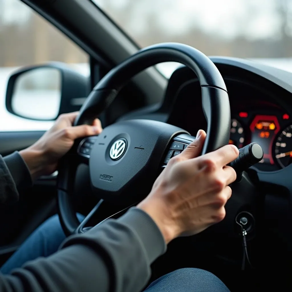 Komfort beim Autofahren: Ein beheiztes Lenkrad