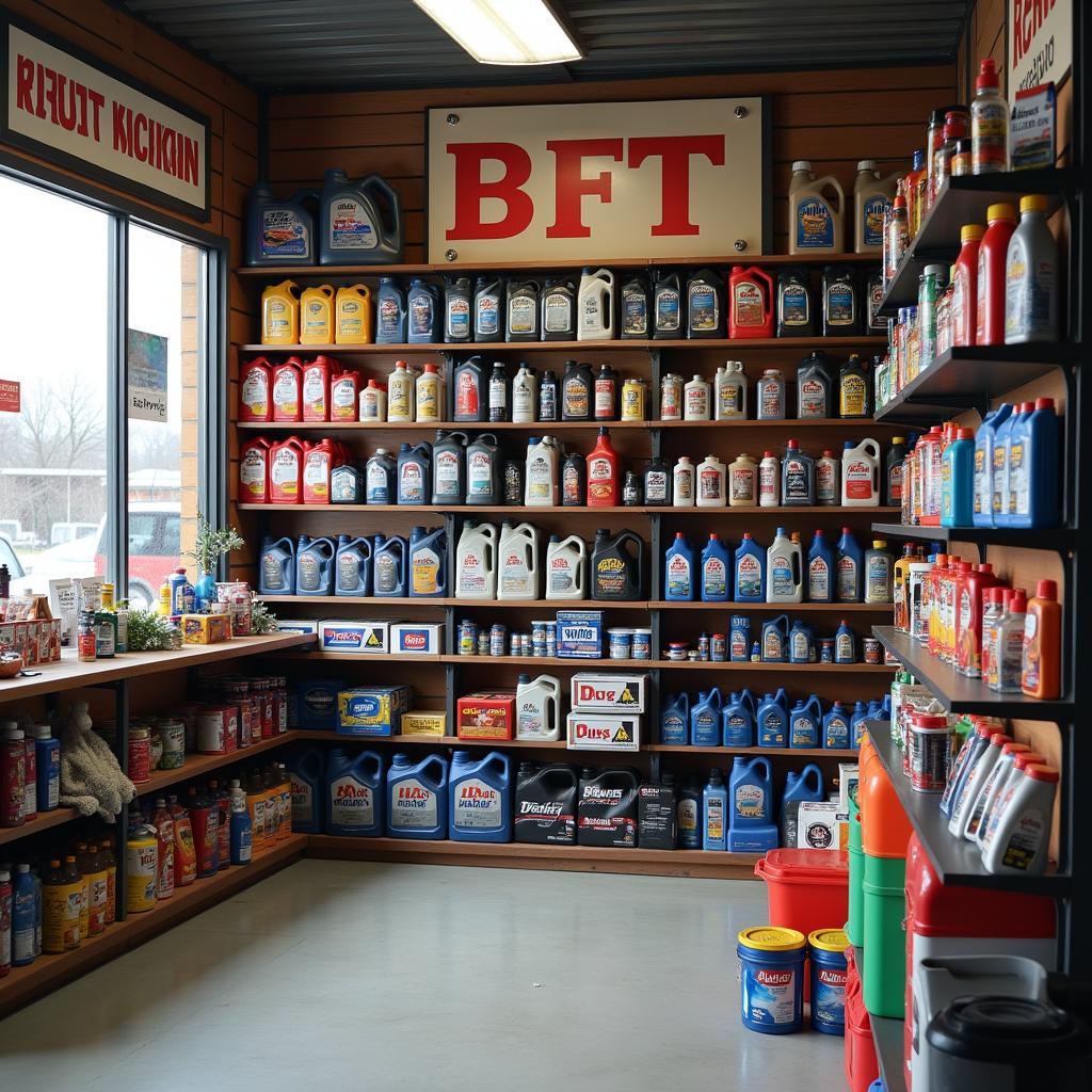 Shop der BFT Tankstelle Petershausen