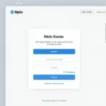 Bip&Go Konto-Website