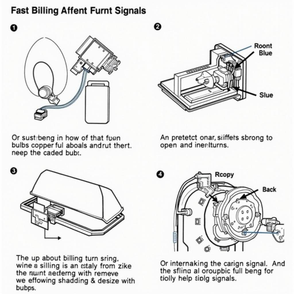 Reparatur eines defekten Blinkers