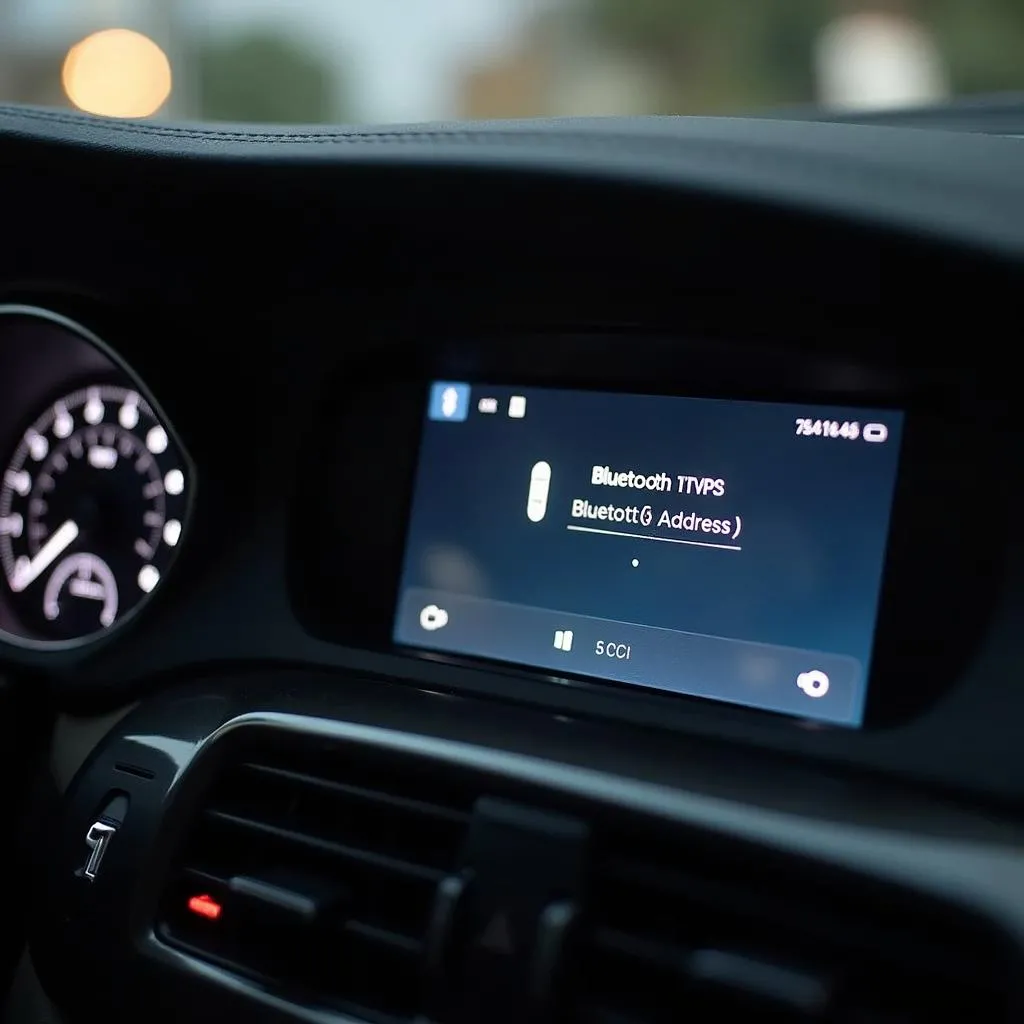 Bluetooth MAC Adresse im Auto