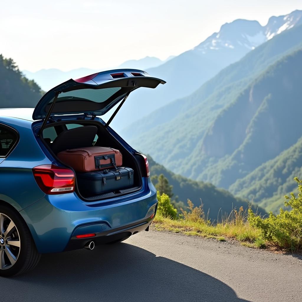 Beladung des BMW 1er