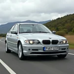 BMW 318i E46 auf der Straße