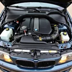 BMW 320i E46 Motorraum