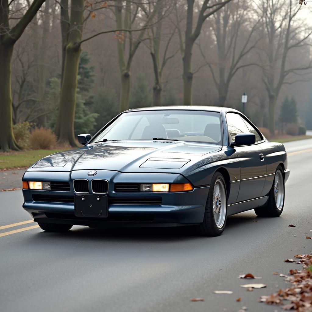 Zeitloses Design des BMW 850i