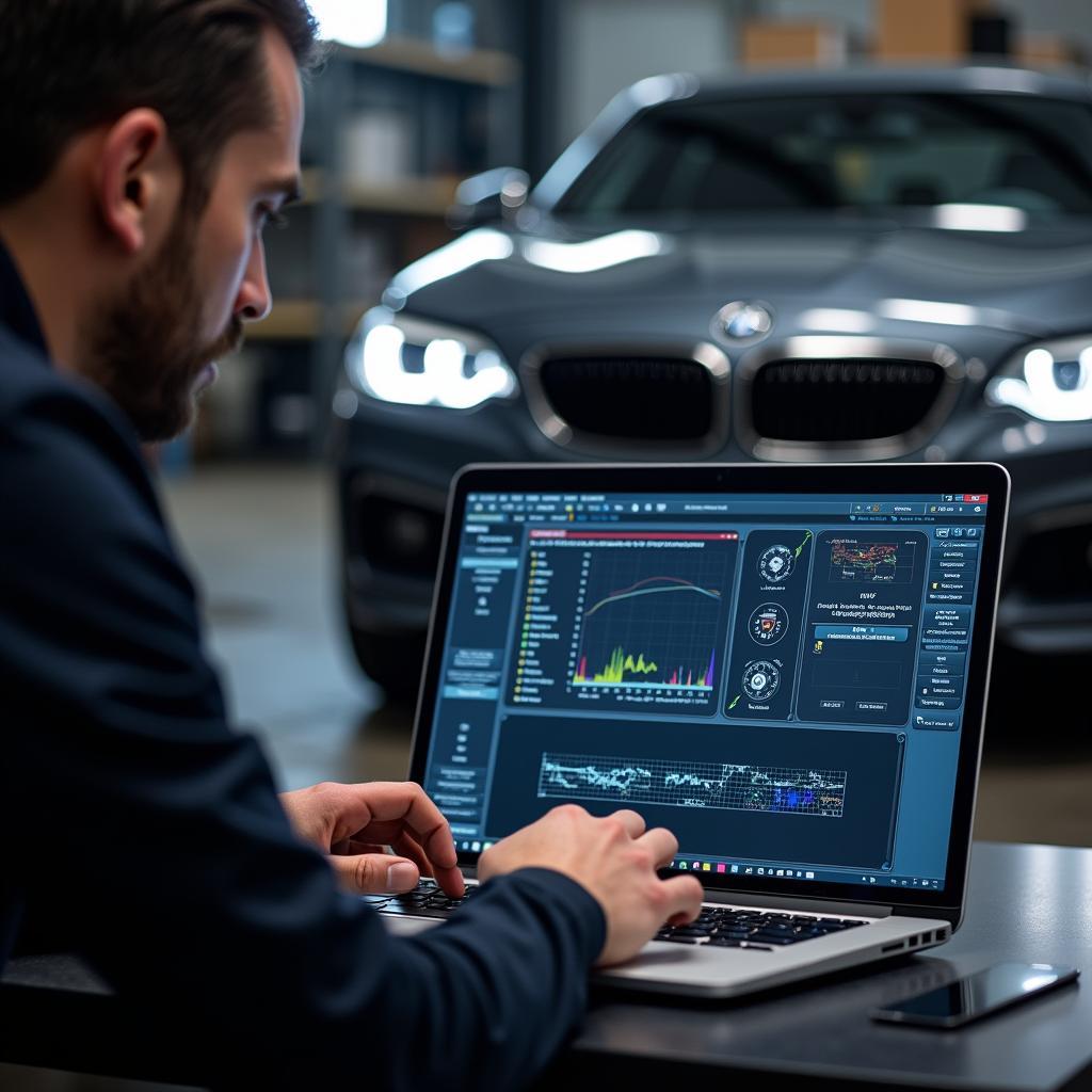 تشخيص BMW باستخدام برنامج Rheingold