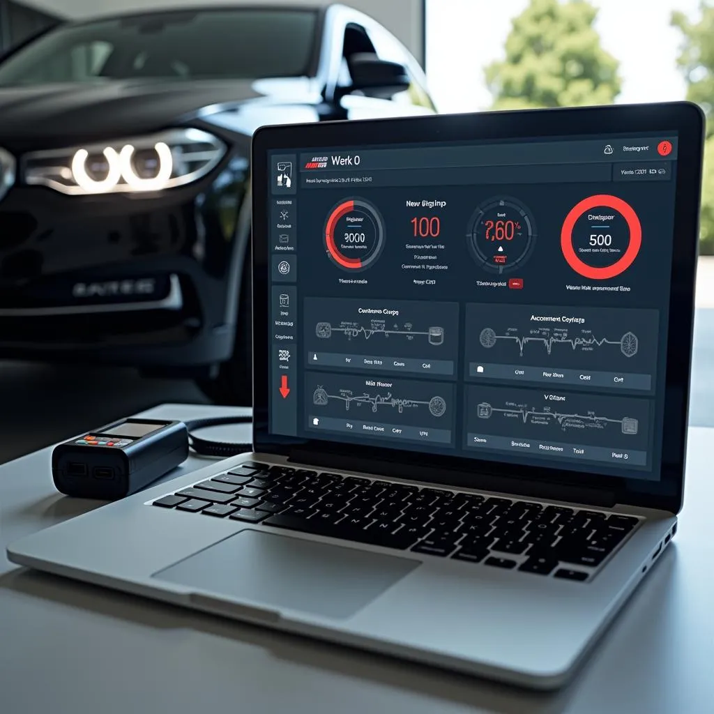 BMW diagnoseapparaat met Werk 0 software