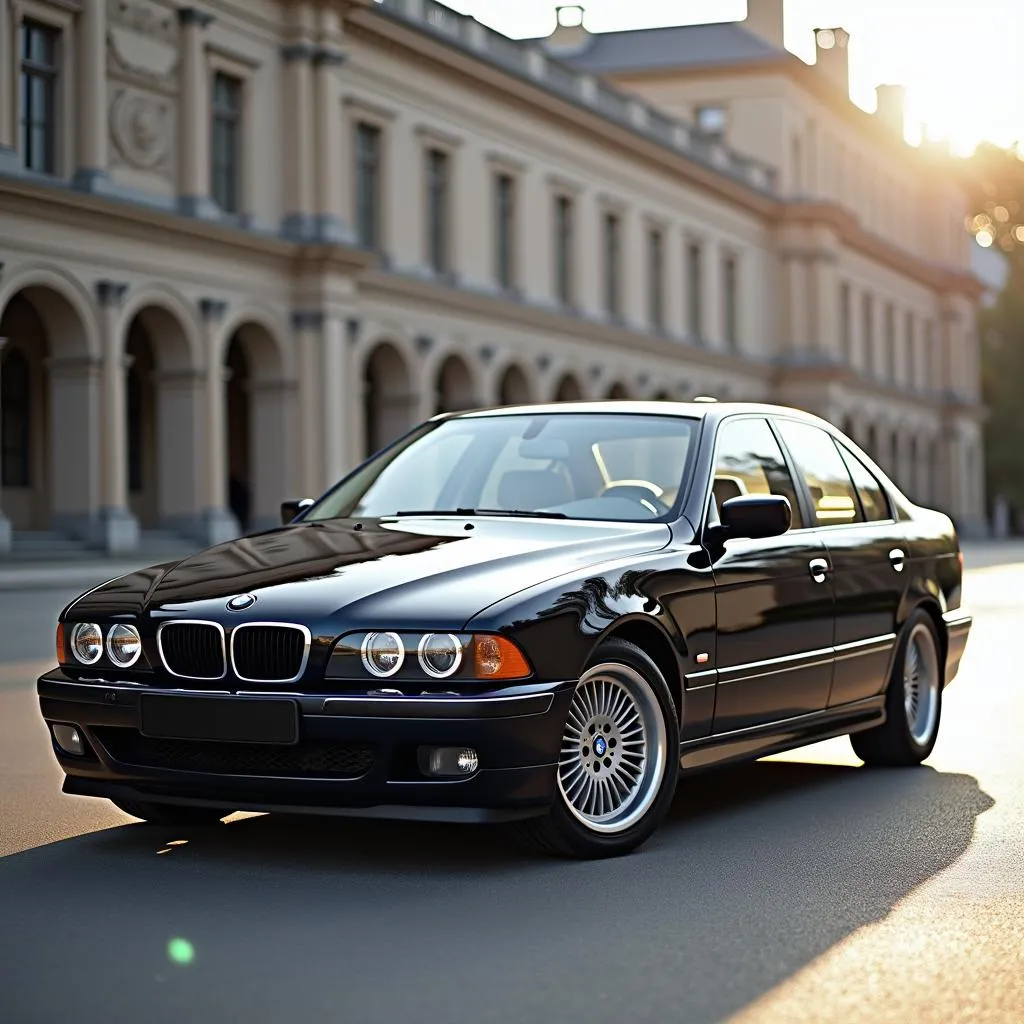 Zeitloses Design des BMW E39