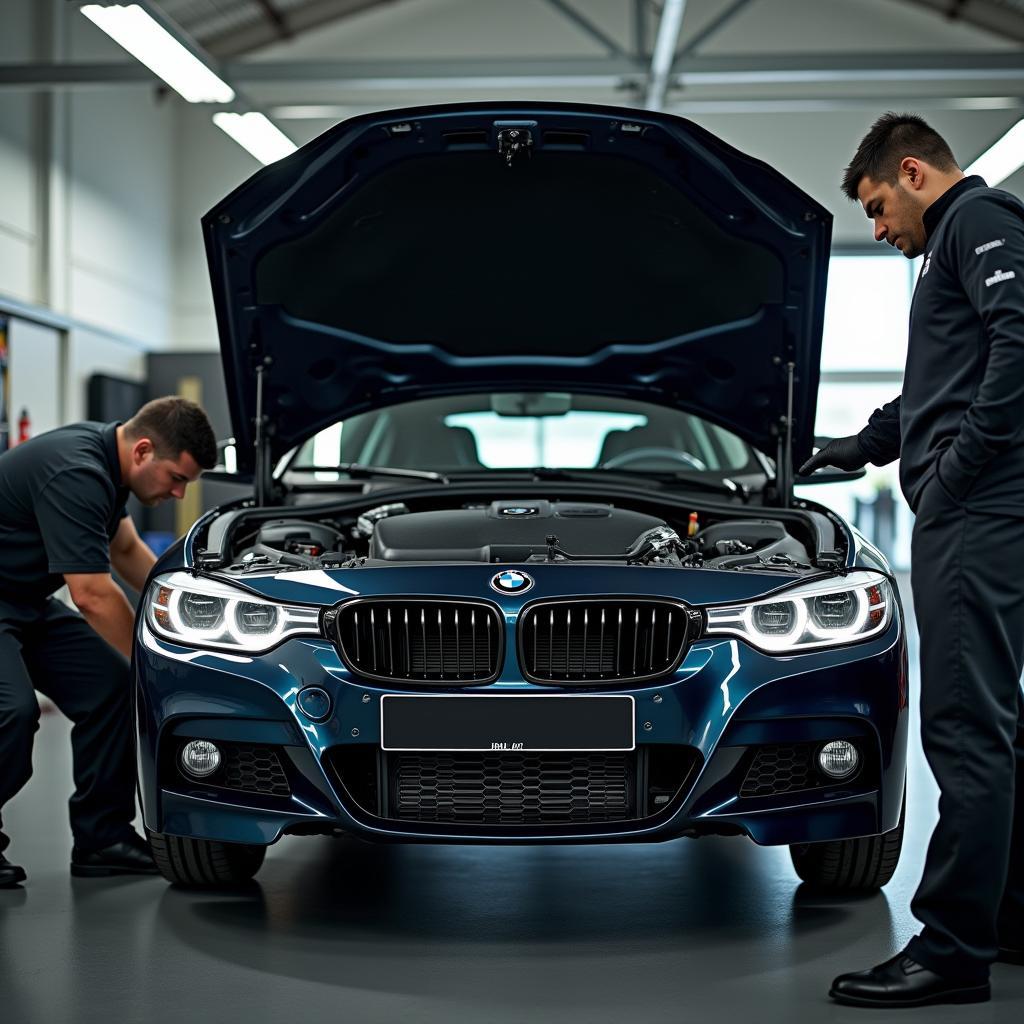 BMW F30 Wartung Werkstatt