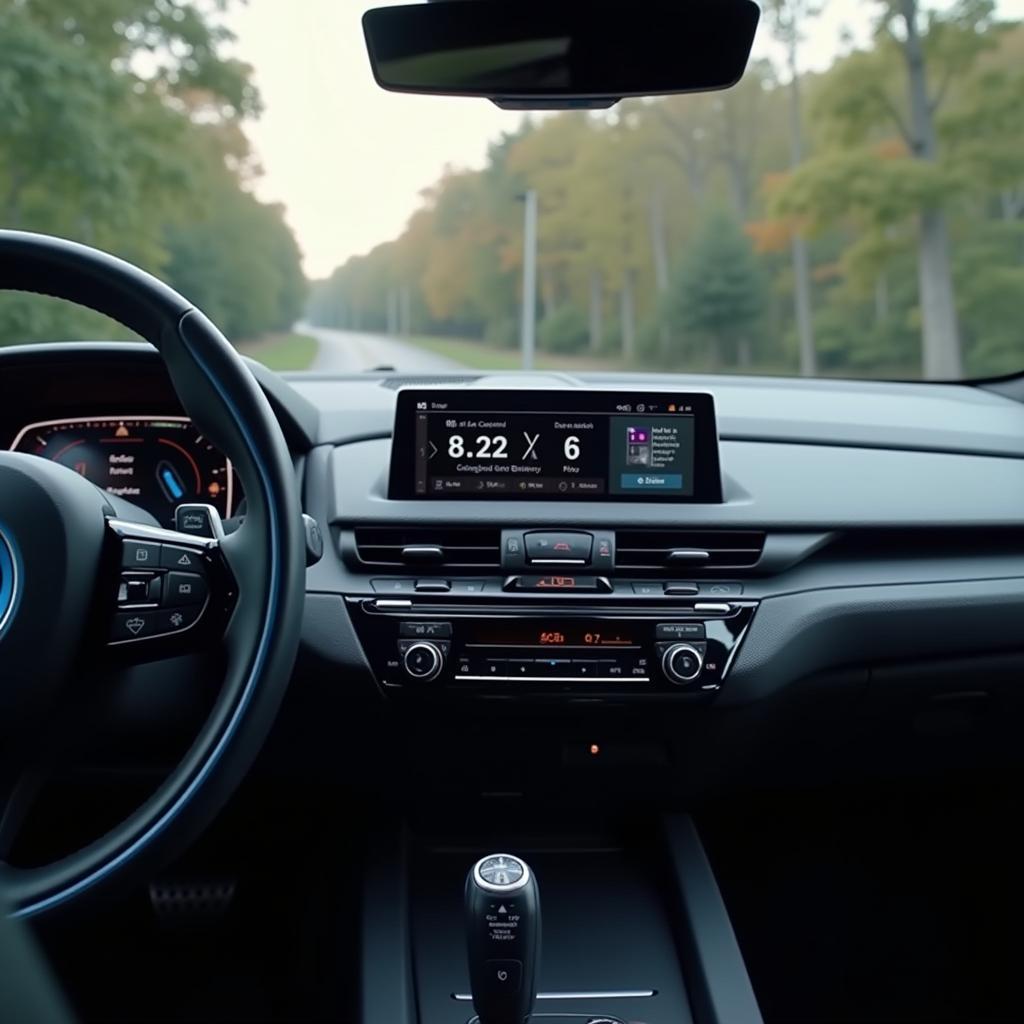 BMW i3 Innenraum mit Display