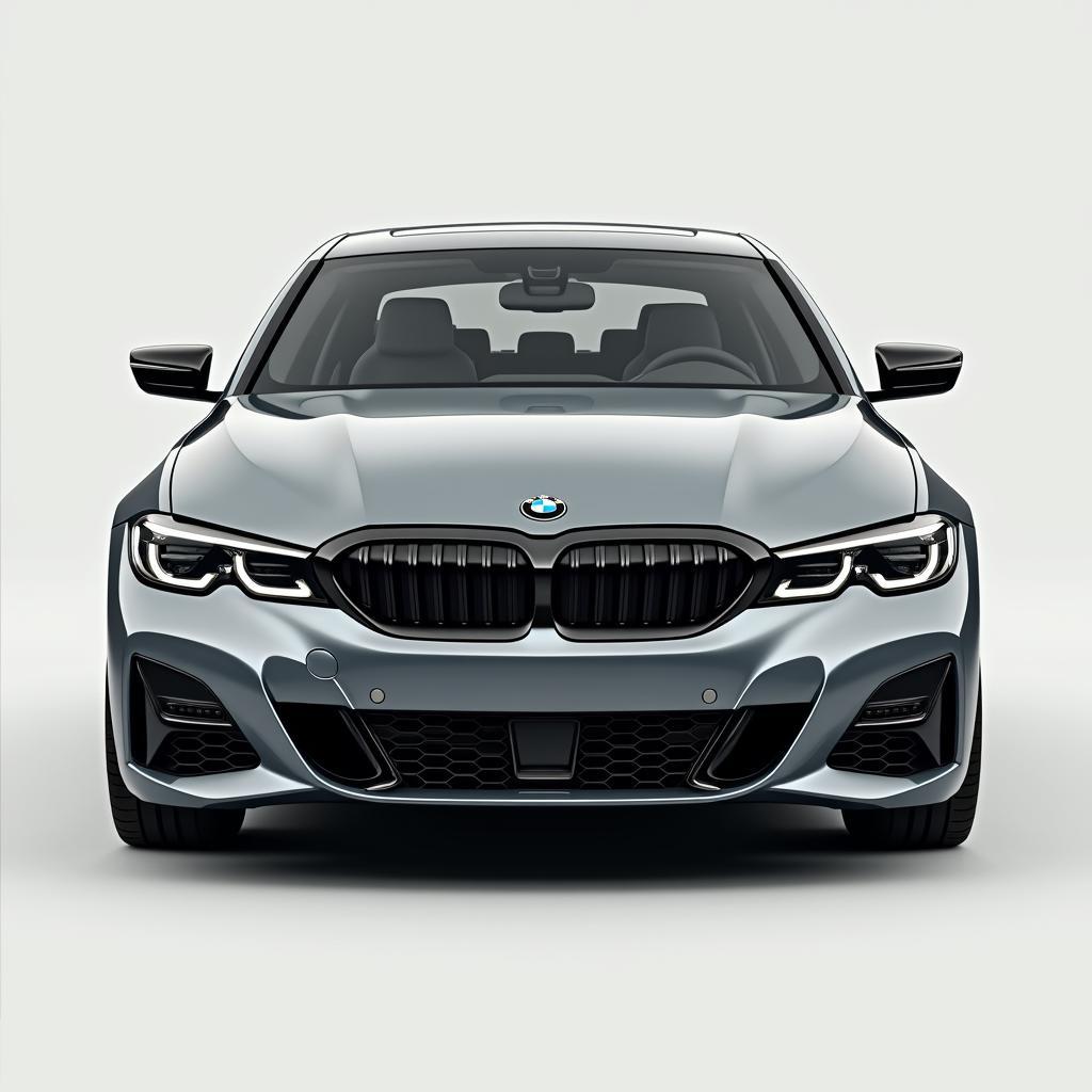 BMW i4 M50 Grau Frontansicht