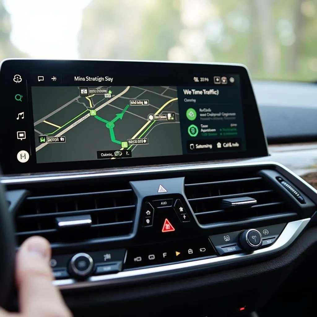 BMW iDrive 8 Navigation und Konnektivität