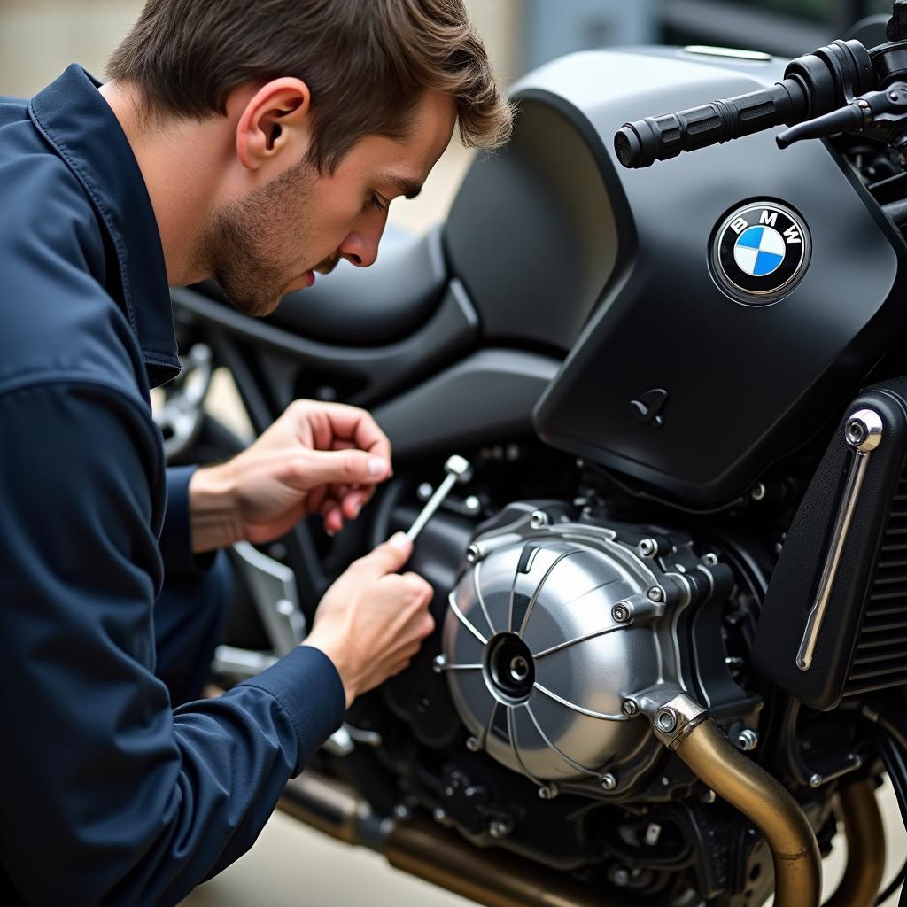 فحص محرك BMW K1