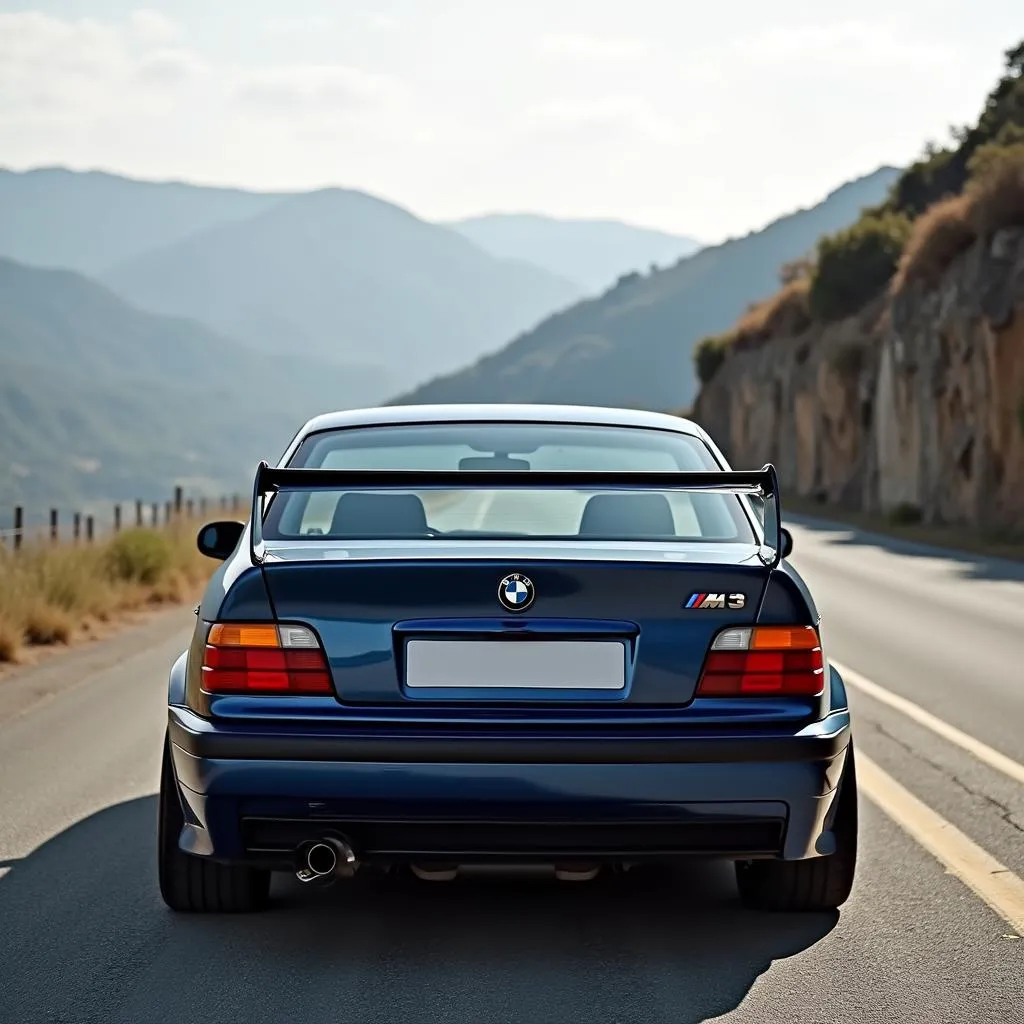 BMW M3 E36 GT Heckansicht