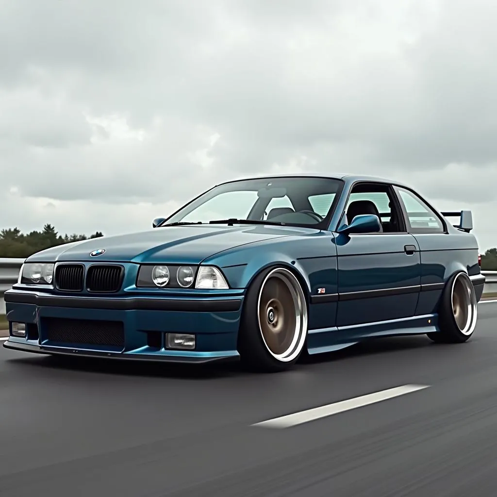 BMW M3 E36 GT Seitenansicht