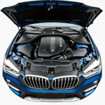 BMW X1 E84 Motorraum