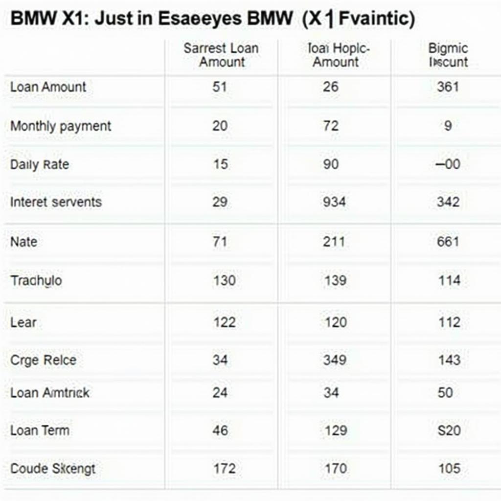 BMW X1 Finanzierungsoptionen