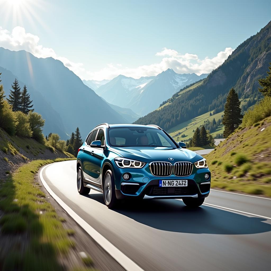 BMW X1 xDrive18d Alpenfahrt