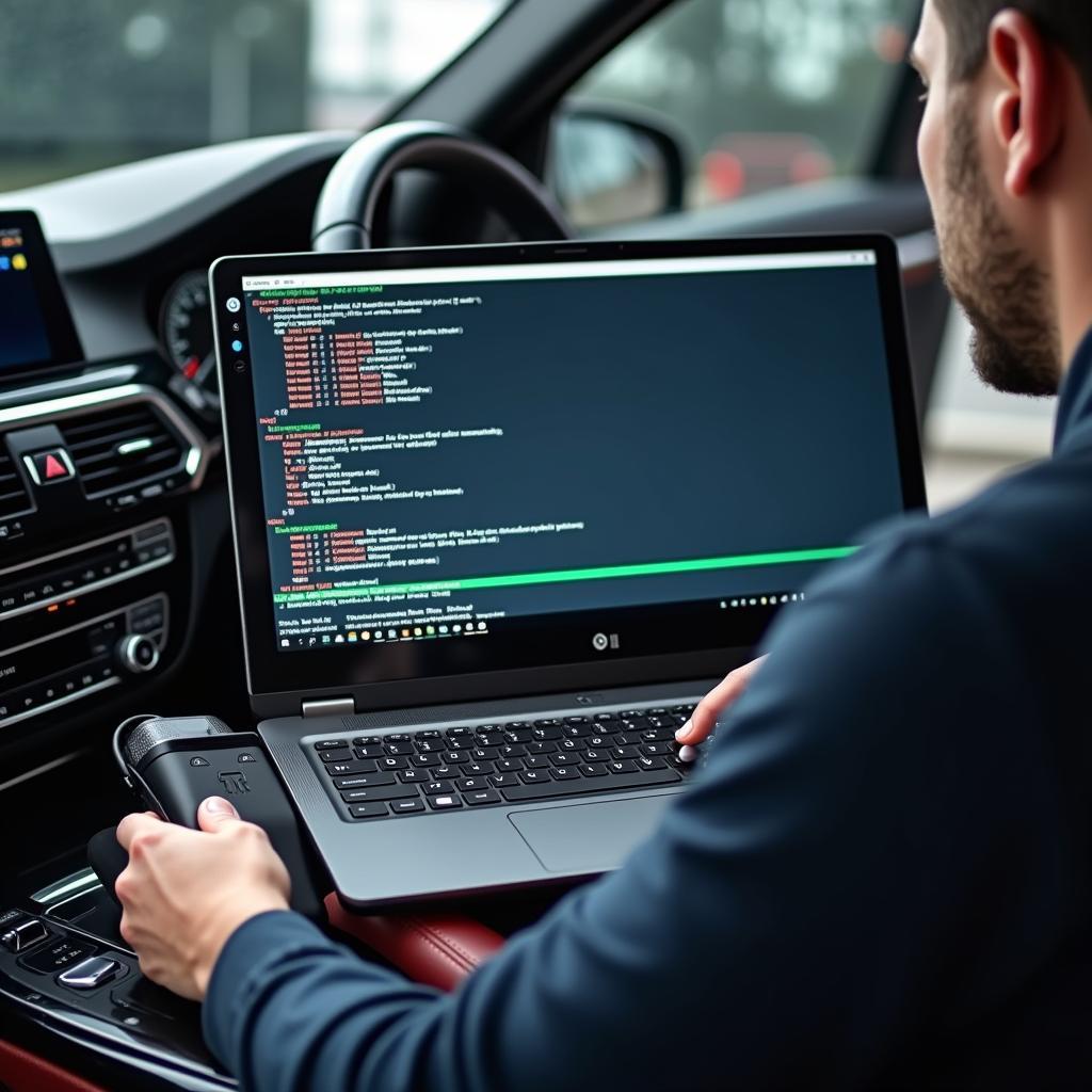 BMW X3 F25 Facelift Diagnose mit Computer