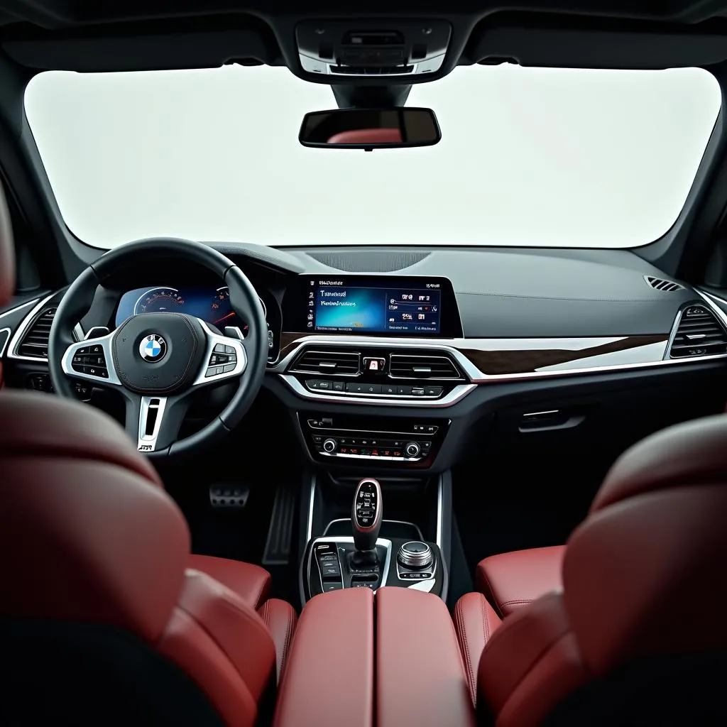 Intérieur du BMW X3 Facelift 2023