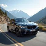 Dynamische Fahrt im BMW X4 M40i