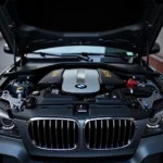 BMW X6 E71 Motorraum