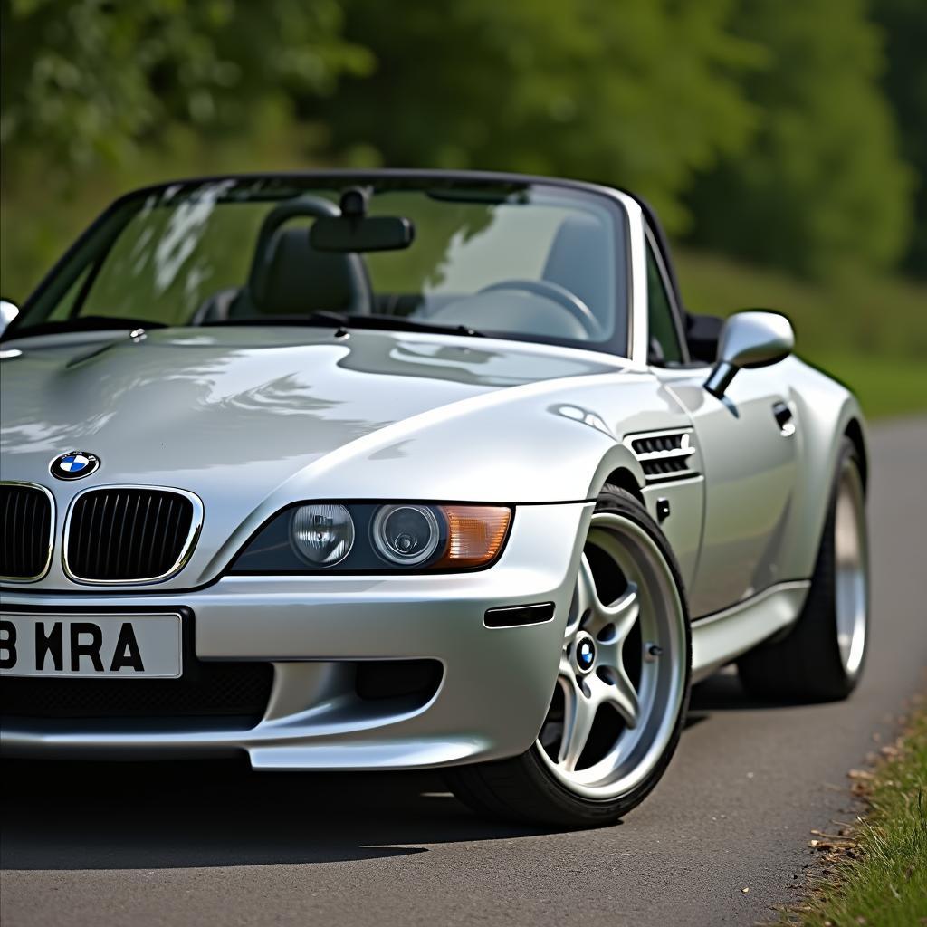 BMW Z3 mit sportlichen Felgen