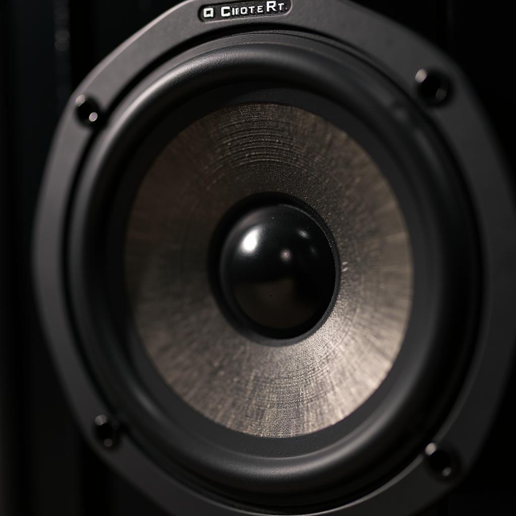 Nahaufnahme eines B&O Bass Speakers