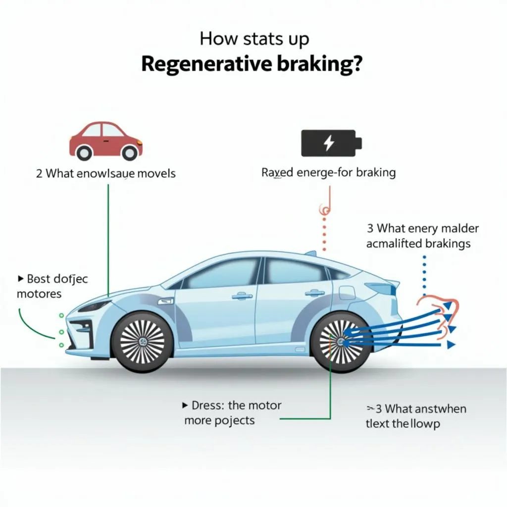 Recupero dell'energia frenante in un'auto elettrica