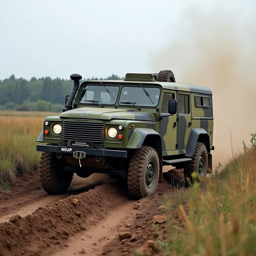 ドイツ連邦軍のオフロード車