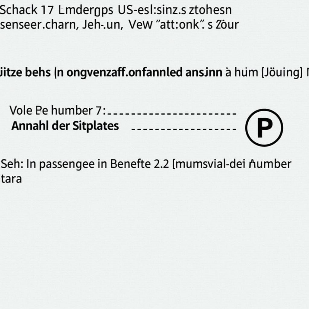 Zulässige Personenzahl im Fahrzeugschein