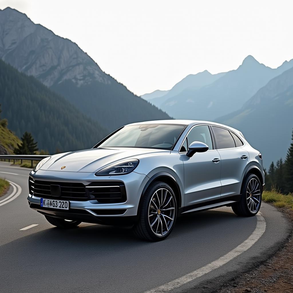 Elegantes Design des Porsche Cayenne S Coupé