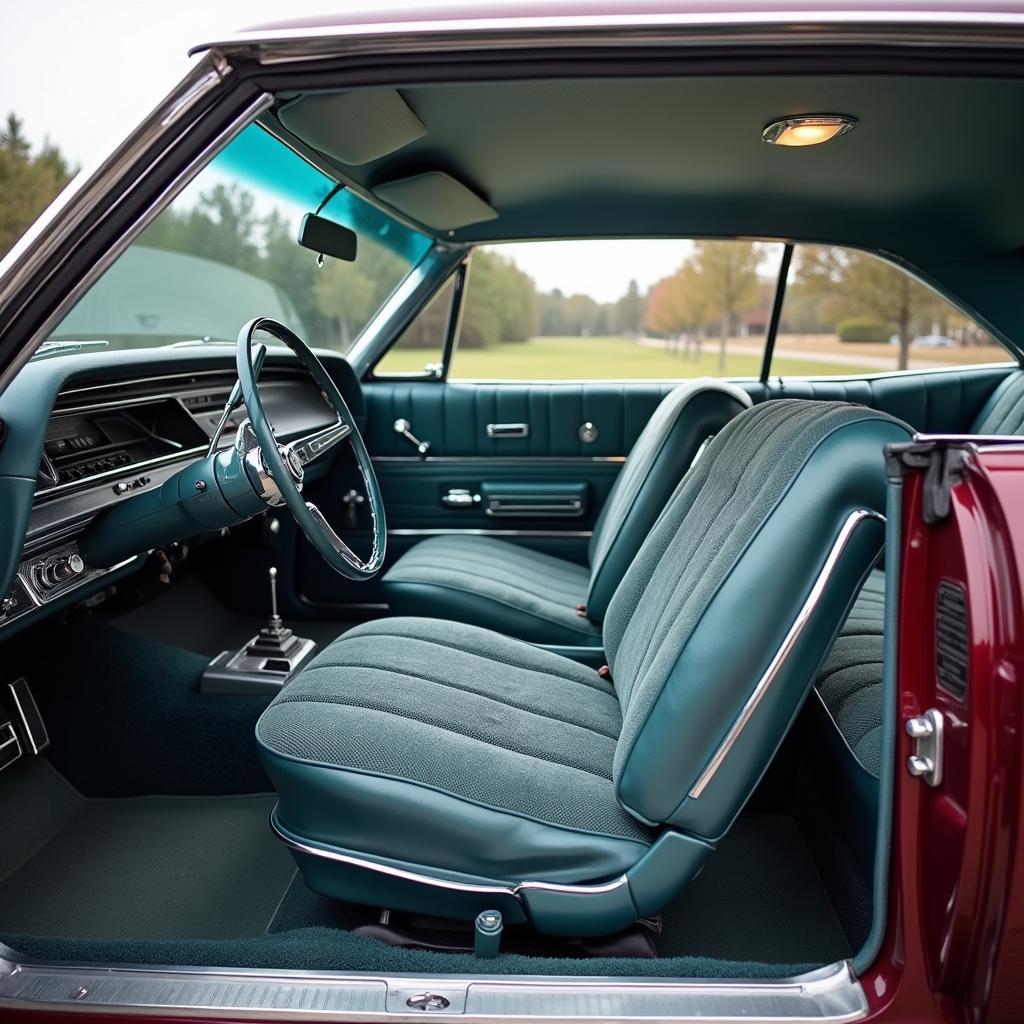 Interior do Chevrolet Impala 1965