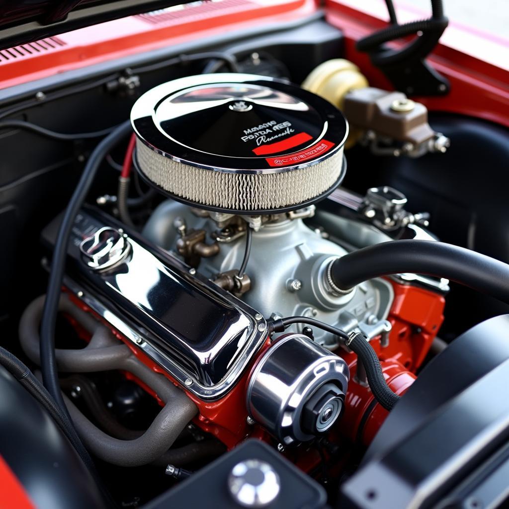 Motor do Chevrolet Impala 1965